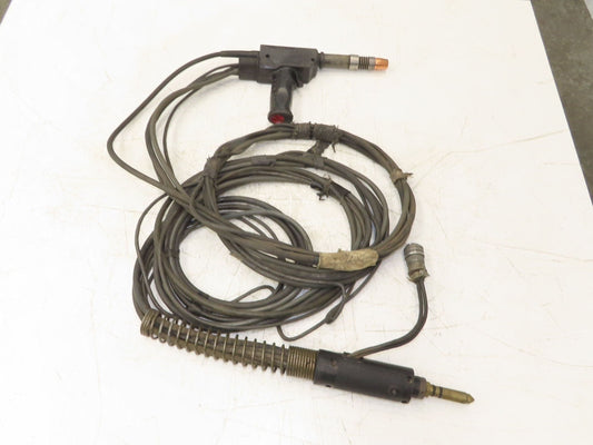 Miller XR15A Spoolmatic Air Cooled Gun 15' Amphenol Push Pull Quick Disconnect