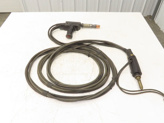 Miller XR15A Spoolmatic Air Cooled Gun 15' Amphenol Push Pull Quick Disconnect
