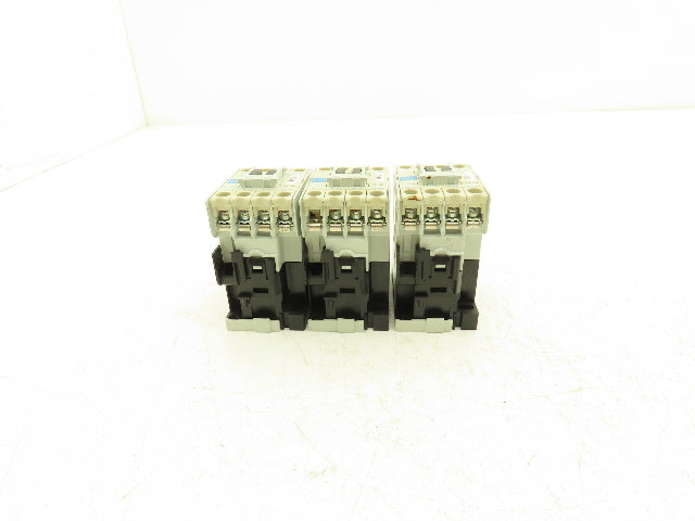 Mitsubishi Electric S-N11 Contactor 7.5Hp 20A 600VAC Lot of 3