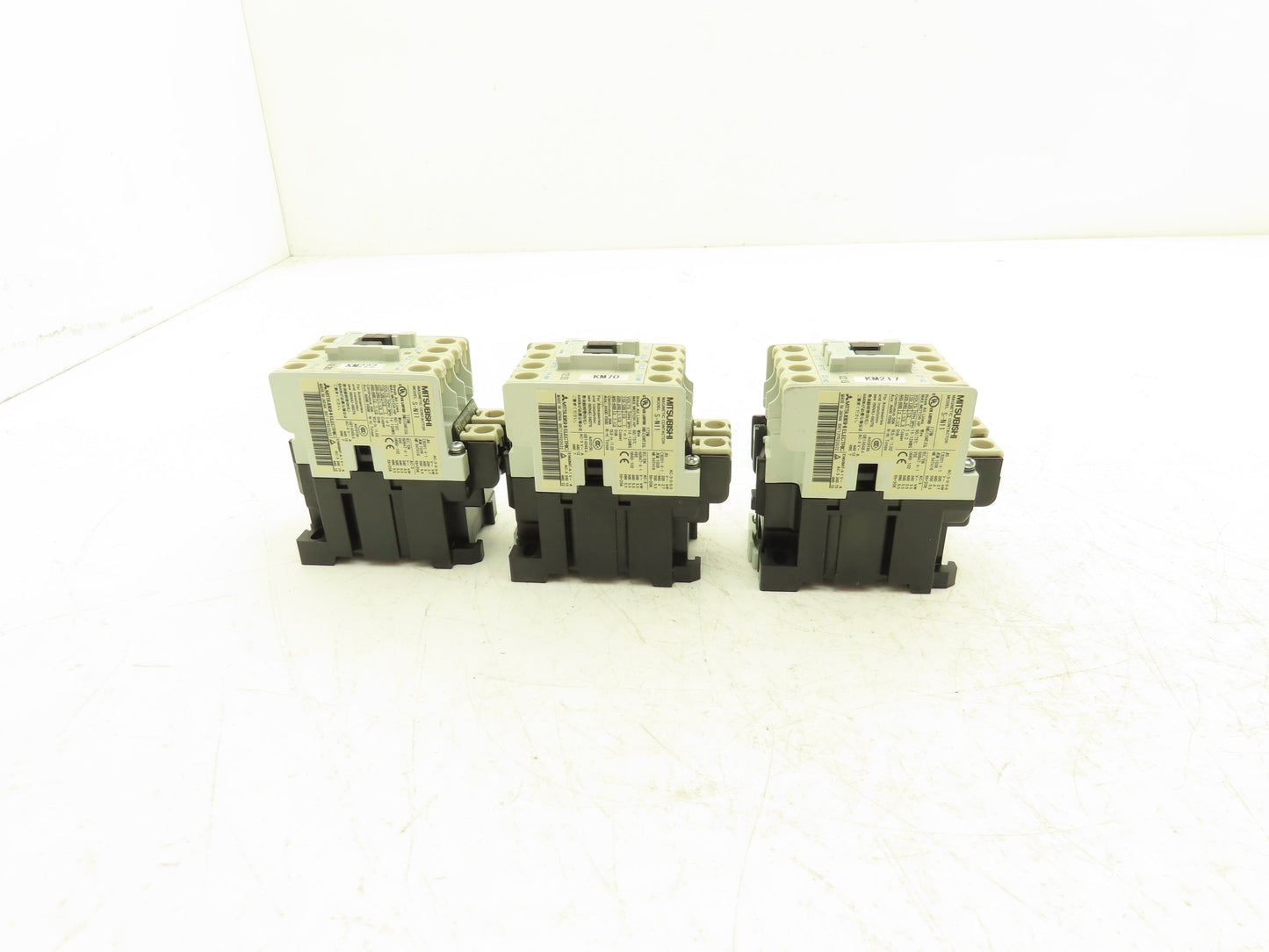 Mitsubishi Electric S-N11 Contactor 7.5Hp 20A 600VAC Lot of 3
