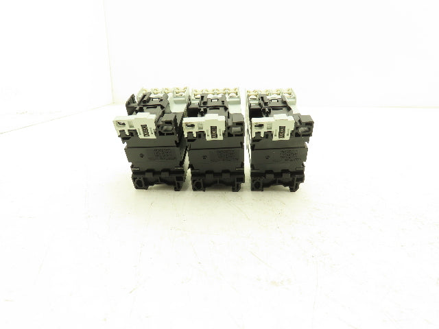 Mitsubishi Electric S-N11 Contactor 7.5Hp 20A 600VAC Lot of 3