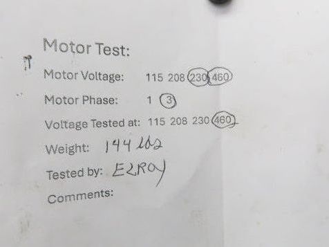 Baldor VM3611T Gearmotor 3Hp 230/460V 3PH 15:1 Reducer 115rpm RH Output 182TC