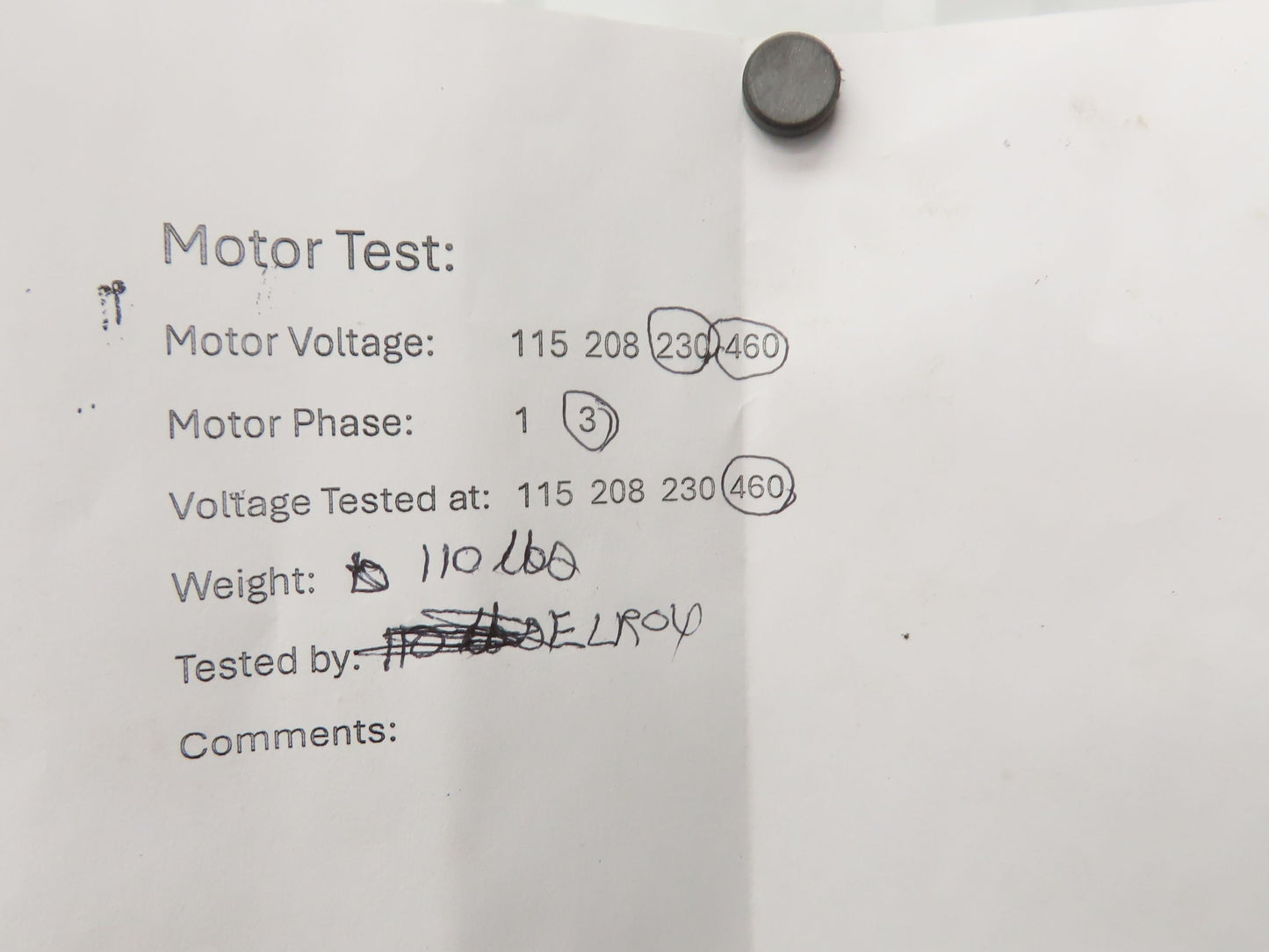 Baldor VM3611T Gearmotor 3Hp 230/460V 3PH 10:1 Reducer 173rpm RH Output 182TC