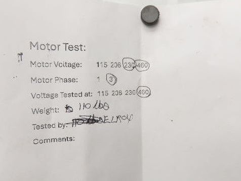 Baldor VM3611T Gearmotor 3Hp 230/460V 3PH 10:1 Reducer 173rpm RH Output 182TC