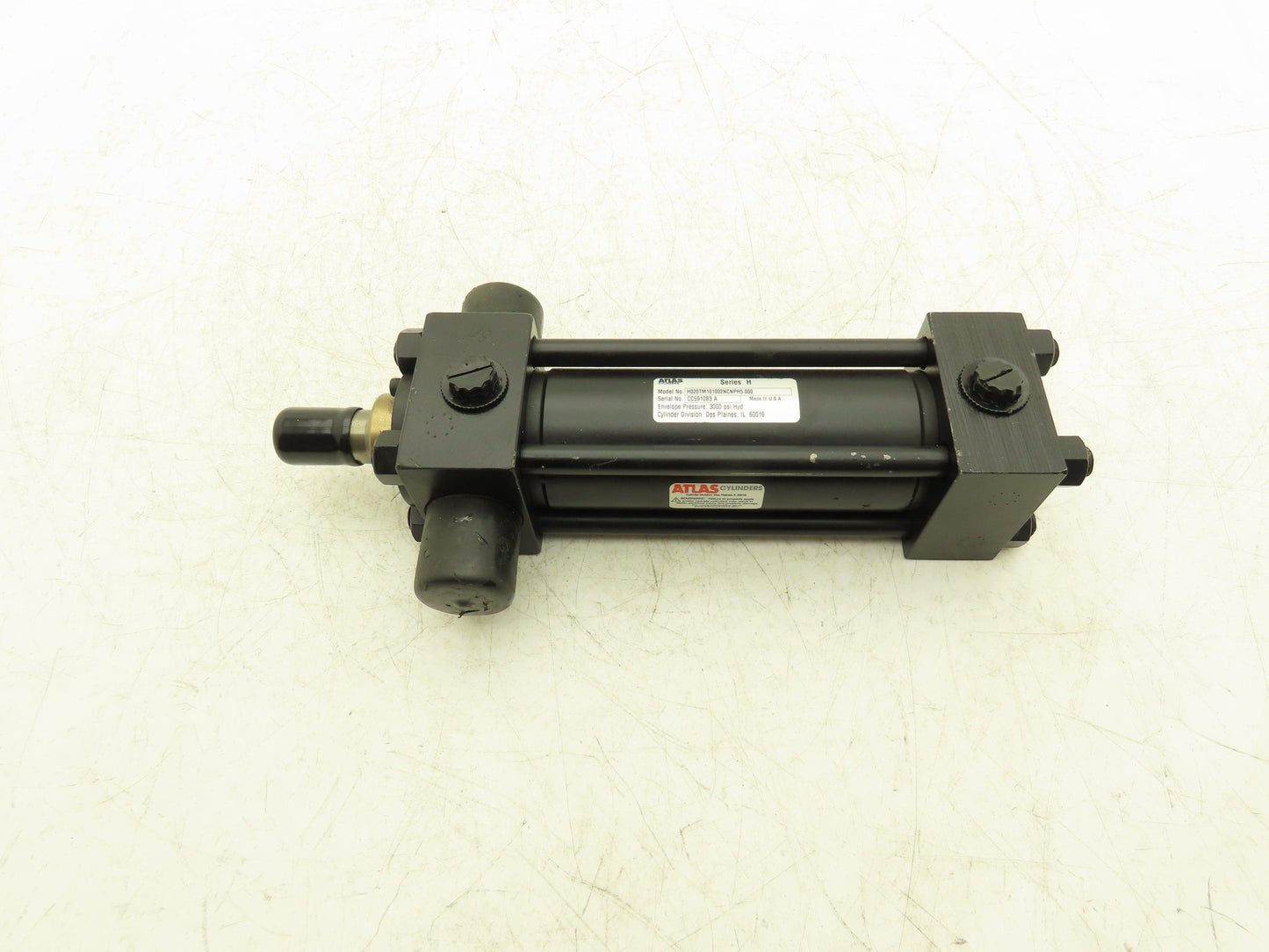 Atlas Hydraulic Cylinder 2" Bore 5" Stroke 1" Rod Double Acting Series H