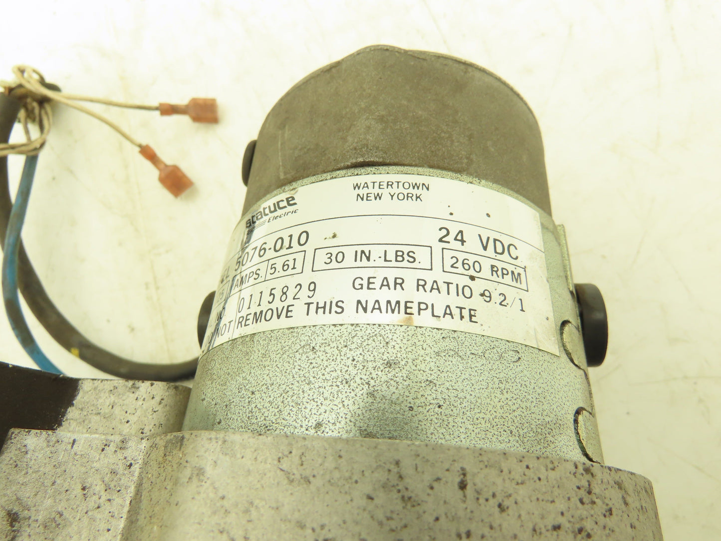Miller S-62 Wire Motor & Feeder Only For 24V Series 60 Millermatic Single Spool