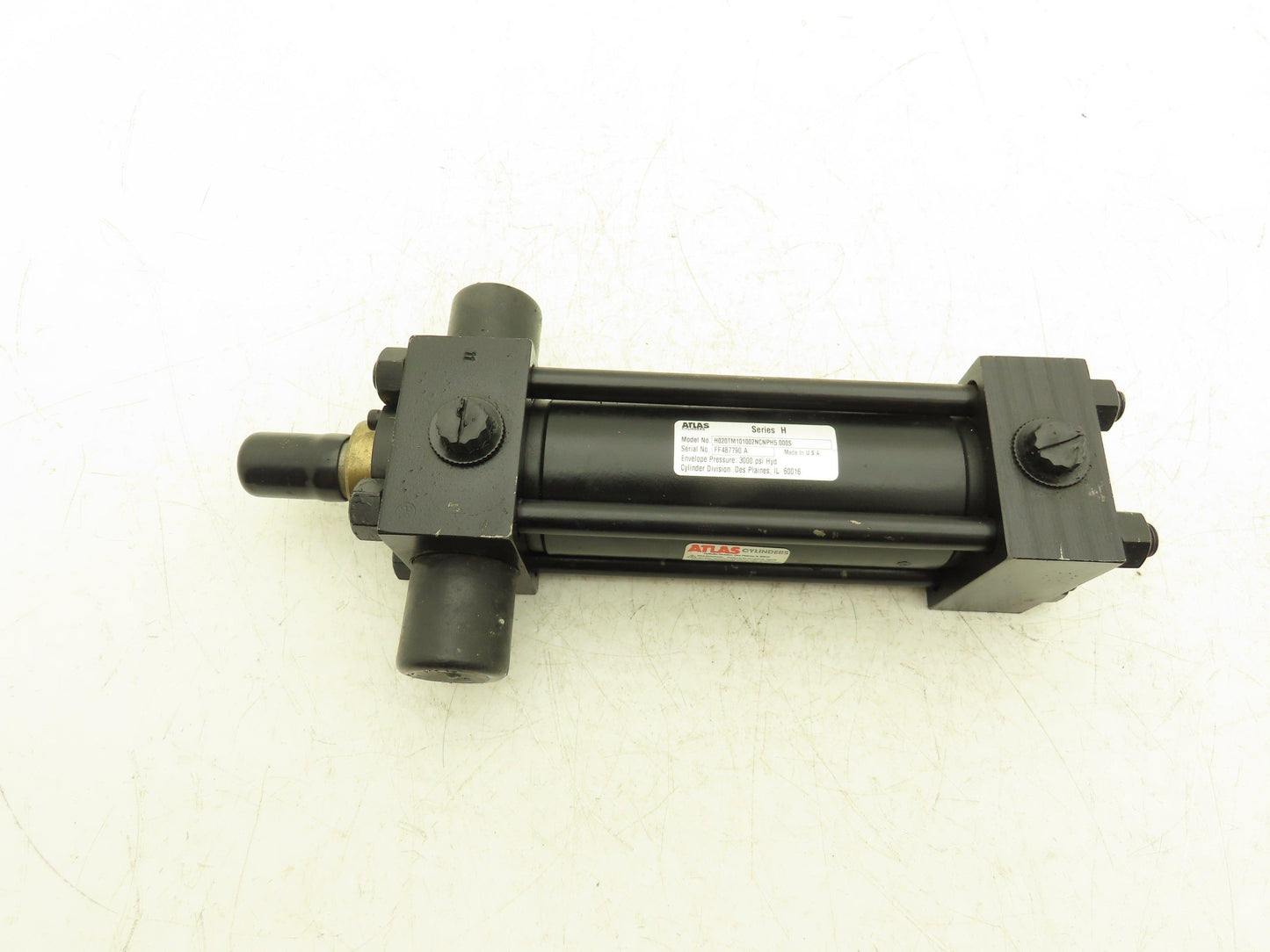 Atlas Hydraulic Cylinder 2" Bore 5" Stroke 1" Rod Double Acting Series H