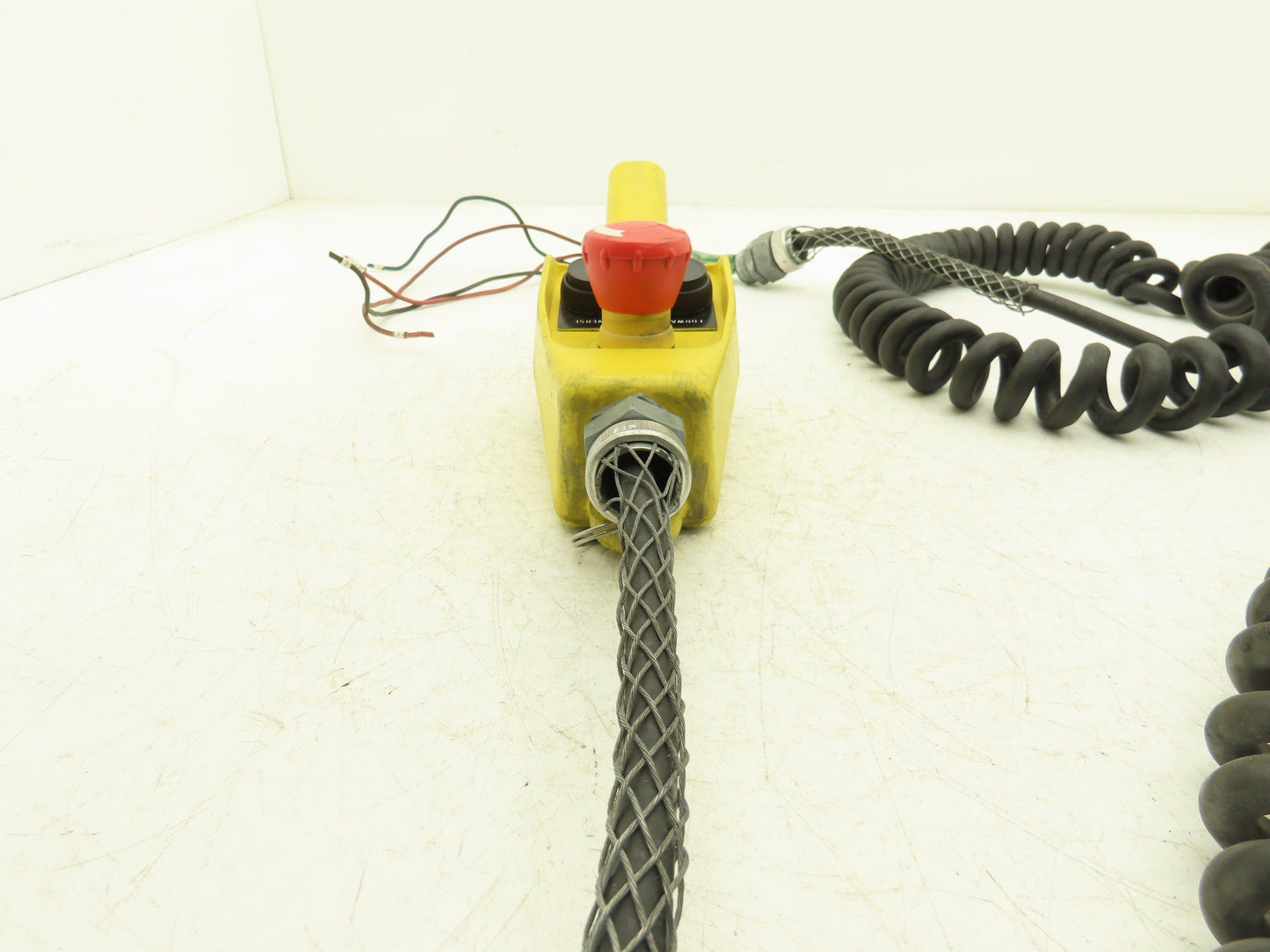 Allen Bradley 800FC-3Z Pendant Station 2 pushbutton Forward Reverse with E-Stop