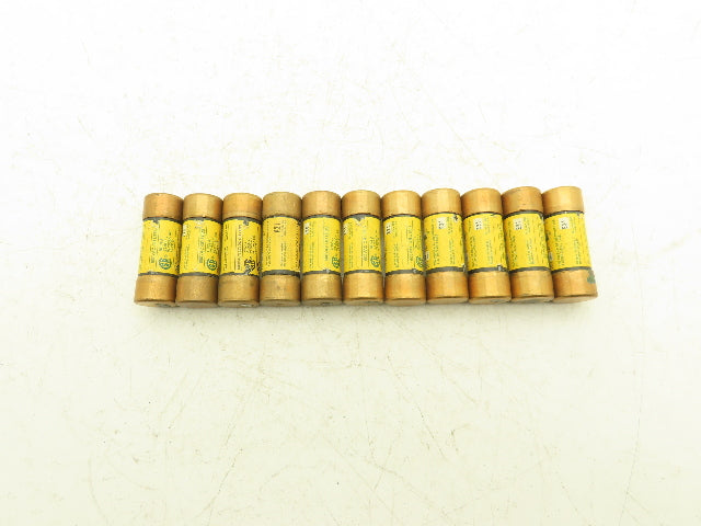 Bussman LPJ-1-8/10SP Low-Peak Dual Element Time Delay Fuse 1.8A 600Vac Lot of 11