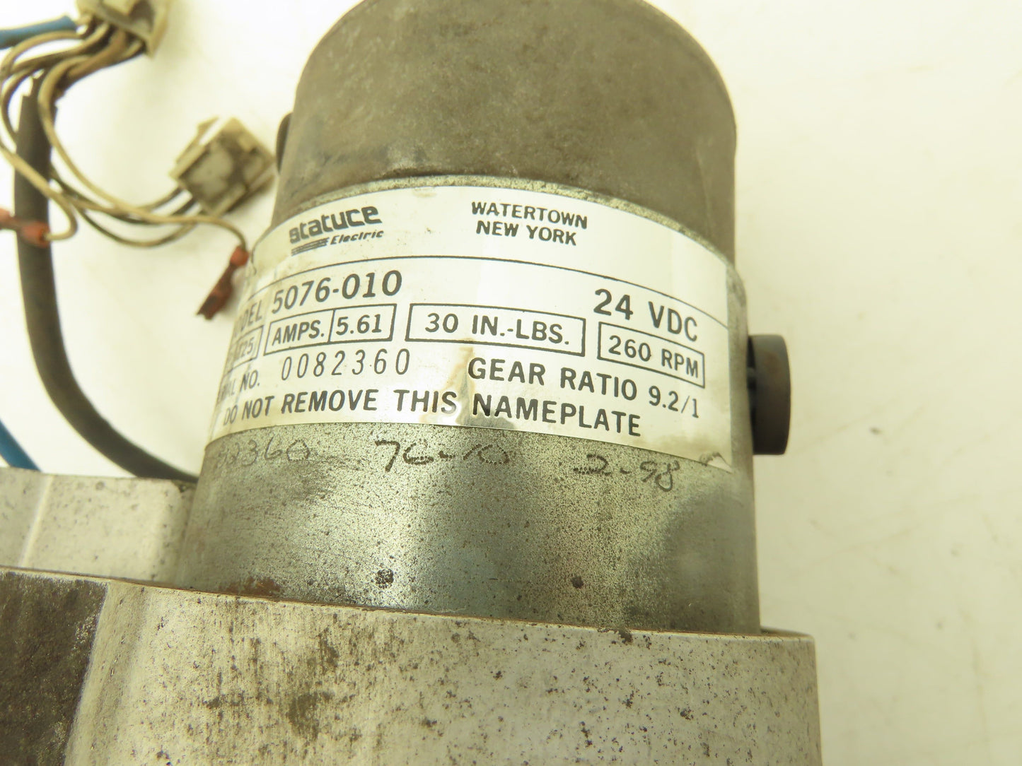 Miller S-62 Wire Motor & Feeder Only For 24V Series 60 Millermatic Single Spool