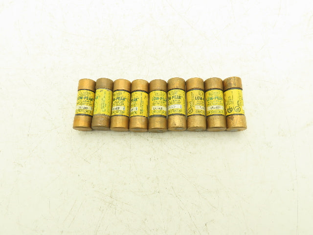 Bussman LPJ-6SP Low-Peak Dual Element Time Delay Fuse 6A 600Vac Lot of 9