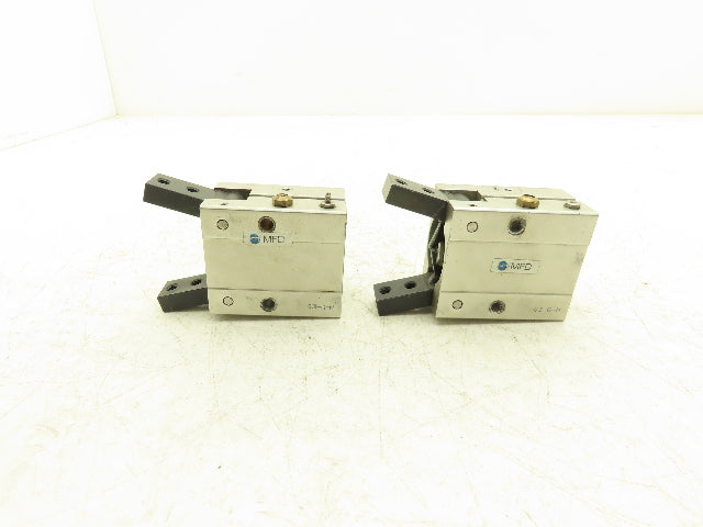 Bimba HFTY-32 Pneumatic Air Finger Gripper Cylinder Spring Return NO Lot of 2