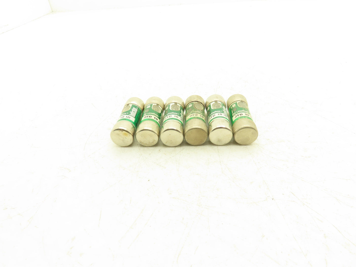 Littelfuse JTD 10 ID Indicator Fuse 10A 600Vac Class J Lot of 6