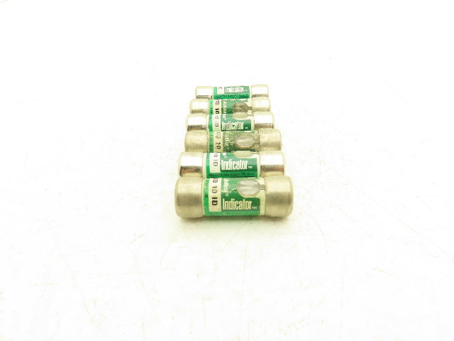 Littelfuse JTD 10 ID Indicator Fuse 10A 600Vac Class J Lot of 6