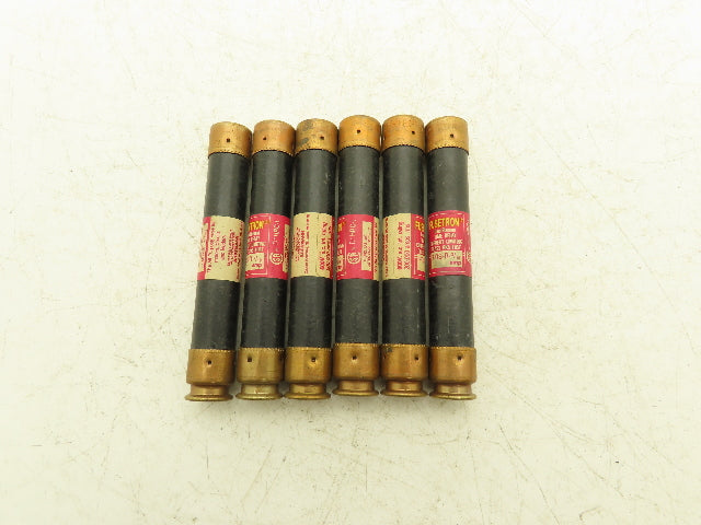 Fusetron FRS-R-3/10 Dual Element Time Delay Fuse 0.3A 600VAC Class RK5 Lot of 6