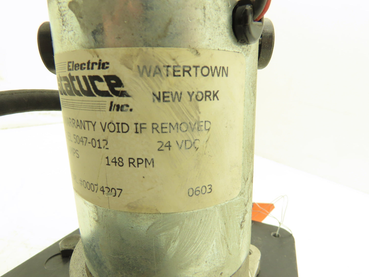 Allied Motion 5047-012 Stepper Motor Wire Feeder 24VDC 4.7A Fits Miller 22A