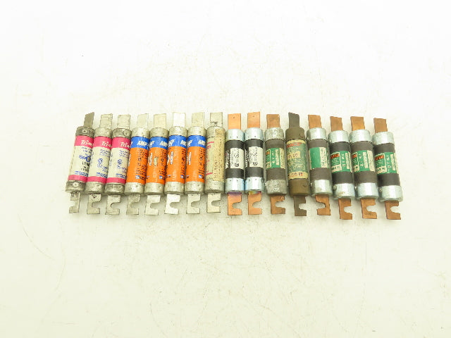 Dual Element Time Delay Fuse 90A 600VAC Class RK5 Mixed Brand Lot of 16