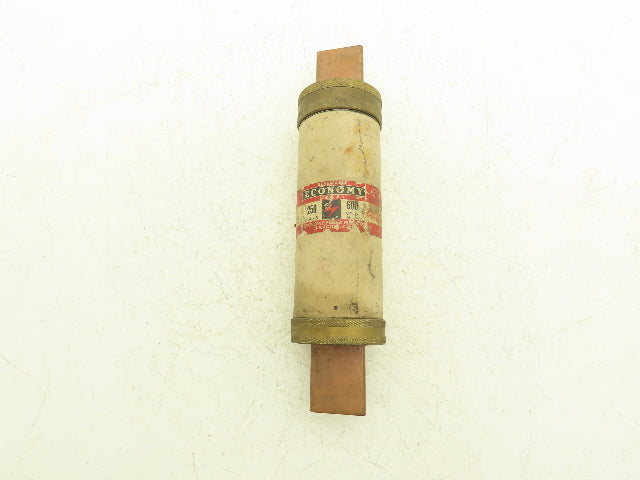 Economy Fuse & Mfg Co F-25025 Rebuildable Renewable Delay Fuse 250Amp 600VAC