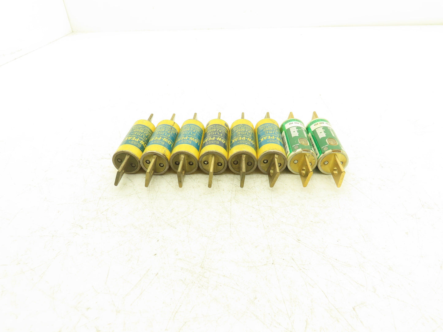 Time Delay Fuse 80A 600VAC Class J Mixed Brand Lot of 8