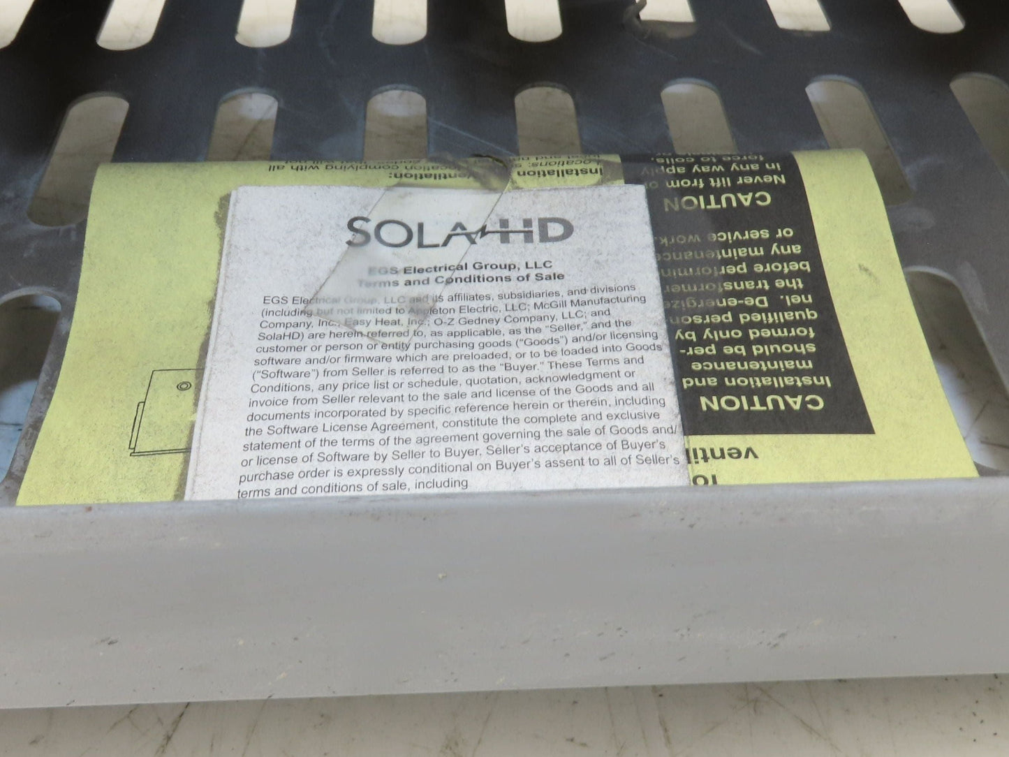 Hevi-Duty Shielded Isolation Transformer 20kva 3ph HV 460 Delta LV 230Y/133