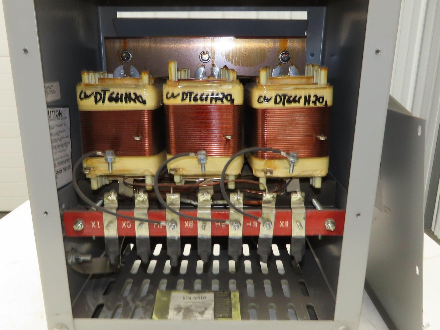 Hevi-Duty Shielded Isolation Transformer 20kva 3ph HV 460 Delta LV 230Y/133
