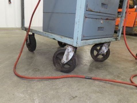 Ridgid 1822-I Pipe Threader Threading Machine Cart Auto Chuck 815 Head 1/2-2"NTP