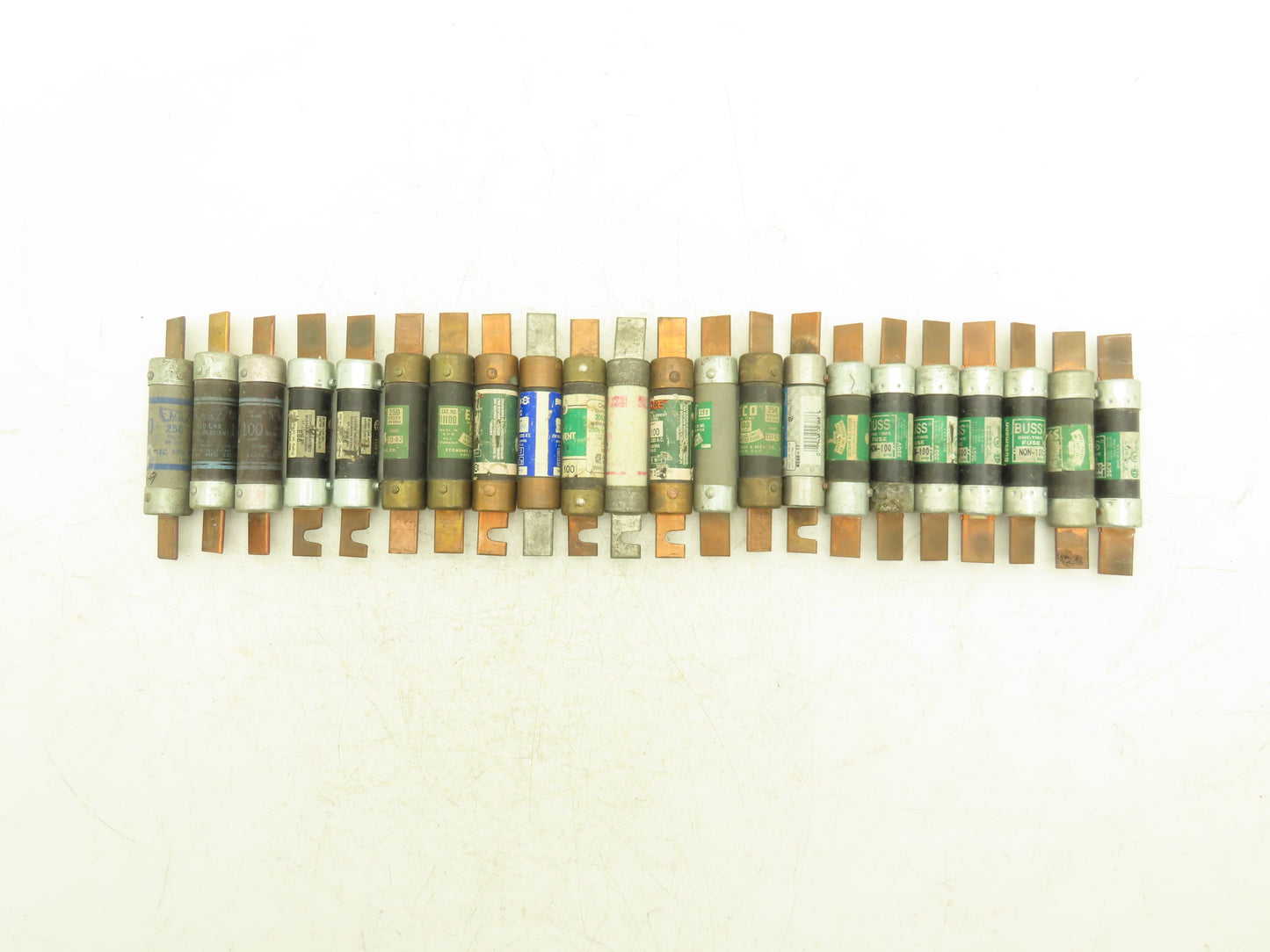 Various Mfr Fuse 100A 250VAC Class H/K5/RK5 Lot of 22