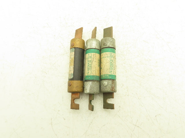 Econ ECNR 100 Dual Element Time Delay Fuse 100A 250VAC Class RK5 Lot of 3