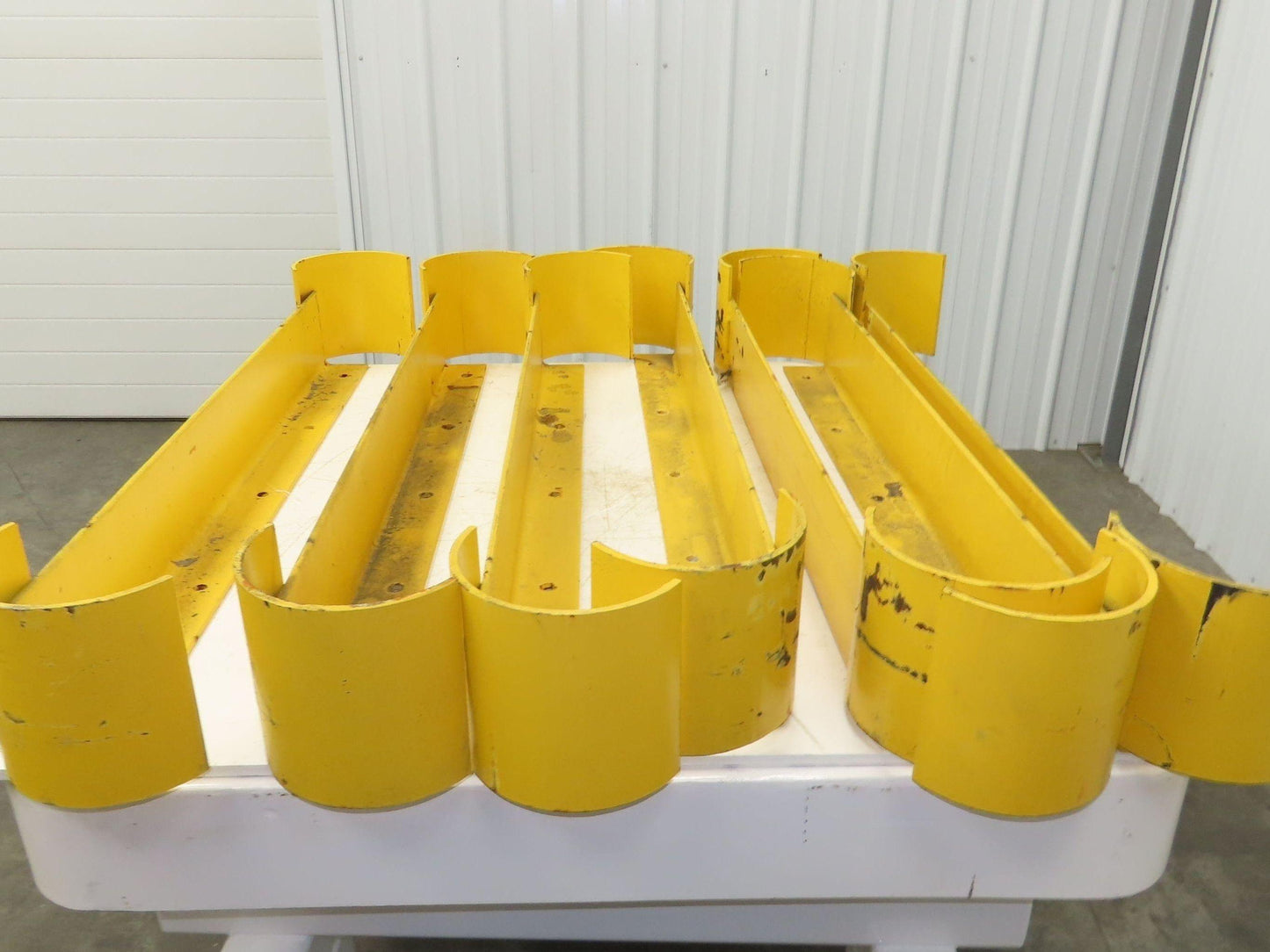 Wil Deck Wilguard XT Pallet Rack End Aisle Protector 48" Double Side Lot of 7