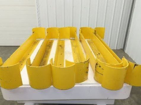 Wil Deck Wilguard XT Pallet Rack End Aisle Protector 48" Double Side Lot of 7