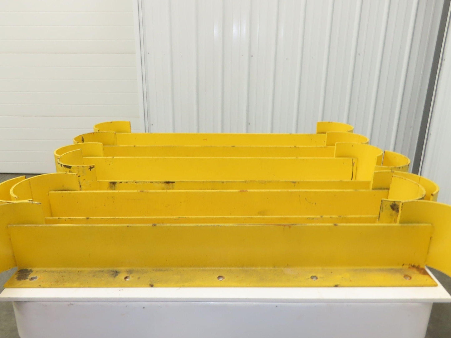 Wil Deck Wilguard XT Pallet Rack End Aisle Protector 48" Double Side Lot of 7