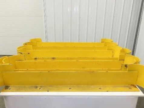 Wil Deck Wilguard XT Pallet Rack End Aisle Protector 48" Double Side Lot of 7