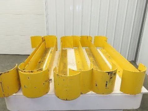 Wil Deck Wilguard XT Pallet Rack End Aisle Protector 48" Double Side Lot of 7