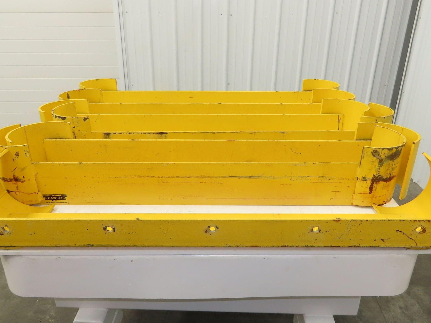 Wil Deck Wilguard XT Pallet Rack End Aisle Protector 48" Double Side Lot of 7