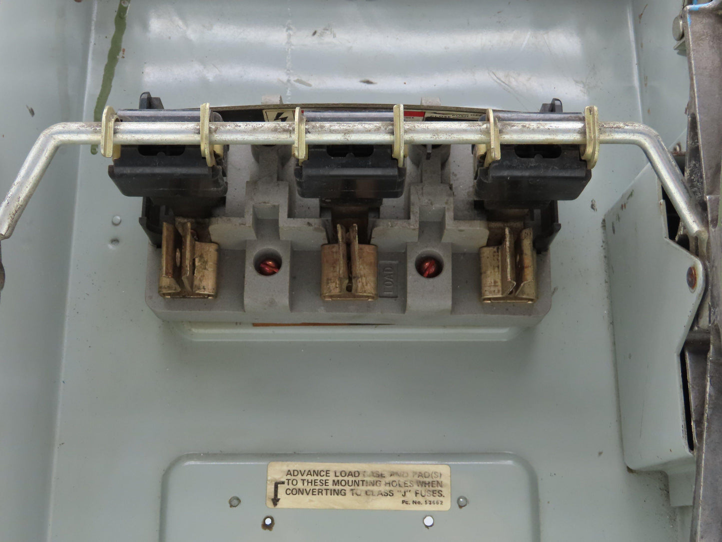 Siemens F-353 I-T-E Enclosed Switch Fusible 100A 600VAC 3-Pole Type 1
