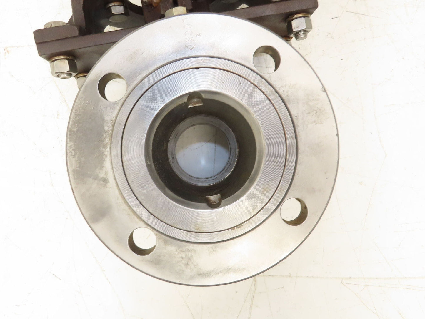 Jamesbury ST-200 3" Stainless Flanged Ball Valve + Air Actuator & Positioner