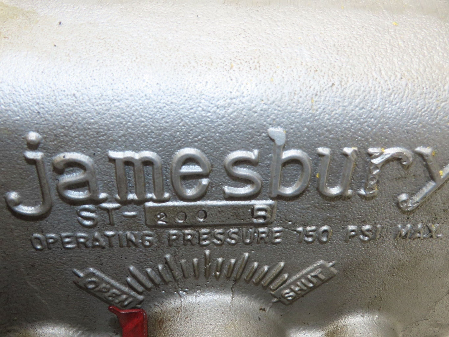 Jamesbury ST-200 3" Stainless Flanged Ball Valve + Air Actuator & Positioner