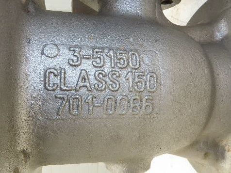 Jamesbury ST-200 3" Stainless Flanged Ball Valve + Air Actuator & Positioner