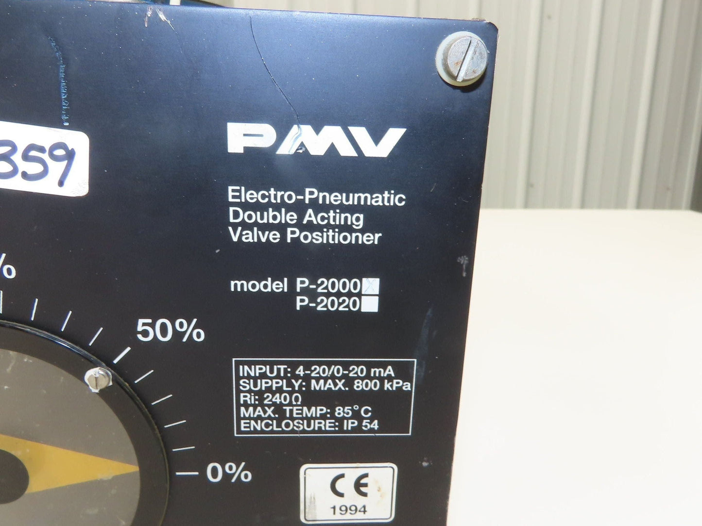 Jamesbury Quadra-Powr II QP1C/M 1" Flanged SS Ball Valve Actuator & Positioner