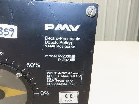 Jamesbury Quadra-Powr II QP1C/M 1" Flanged SS Ball Valve Actuator & Positioner