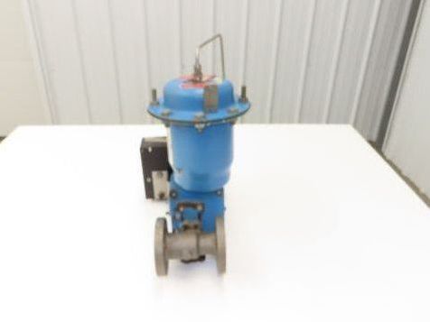 Jamesbury Quadra-Powr II QP1C/M 1" Flanged SS Ball Valve Actuator & Positioner