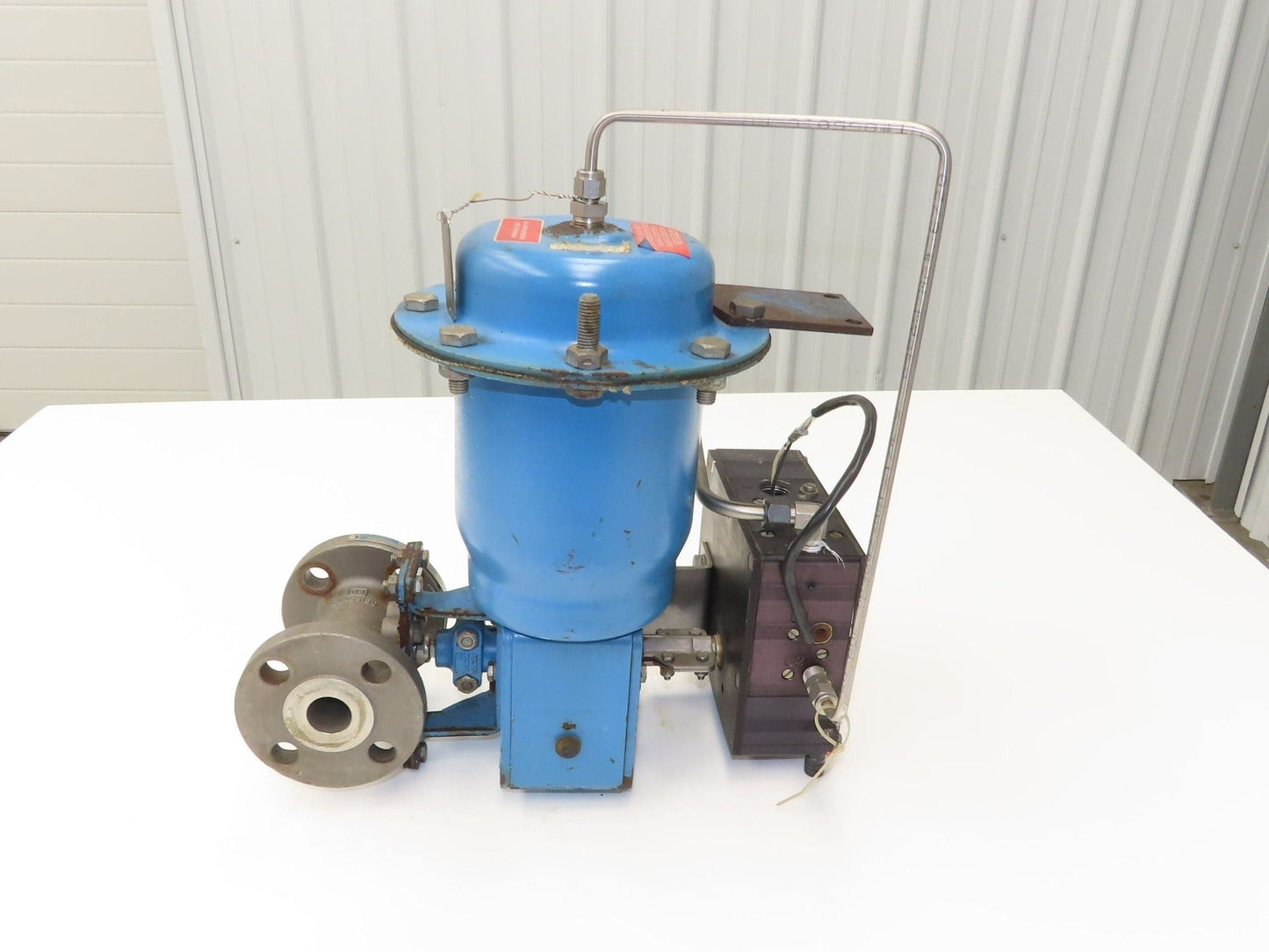 Jamesbury Quadra-Powr II QP1C/M 1" Flanged SS Ball Valve Actuator & Positioner