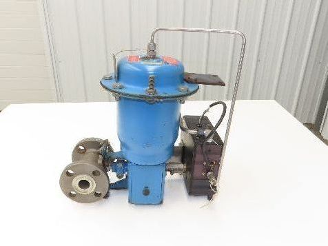Jamesbury Quadra-Powr II QP1C/M 1" Flanged SS Ball Valve Actuator & Positioner