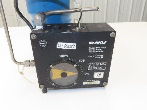 Jamesbury Quadra-Powr II QP1C/M 1" Flanged SS Ball Valve Actuator & Positioner