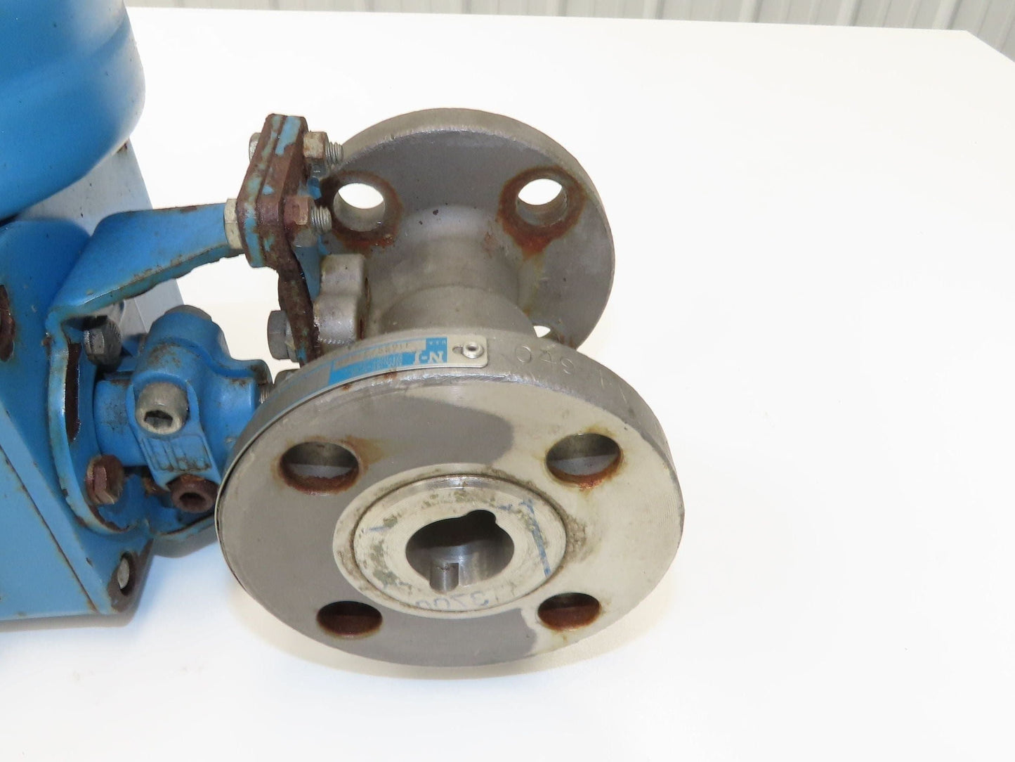 Jamesbury Quadra-Powr II QP1C/M 1" Flanged SS Ball Valve Actuator & Positioner