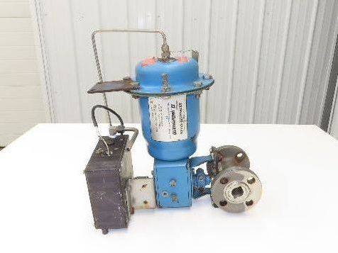 Jamesbury Quadra-Powr II QP1C/M 1" Flanged SS Ball Valve Actuator & Positioner