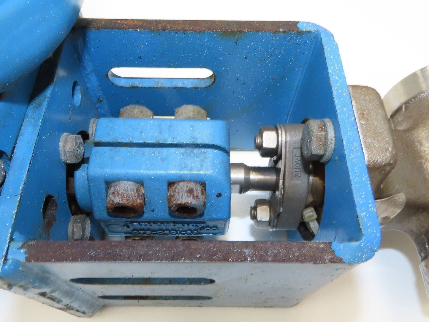 Jamesbury Quadra-Powr II QP1C/M 1" Segment SS Ball Valve Actuator & Positioner