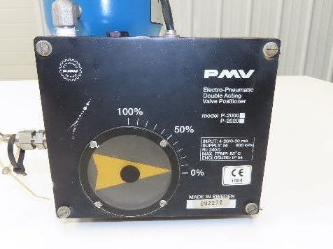 Jamesbury Quadra-Powr II QP1C/M 1" Segment SS Ball Valve Actuator & Positioner