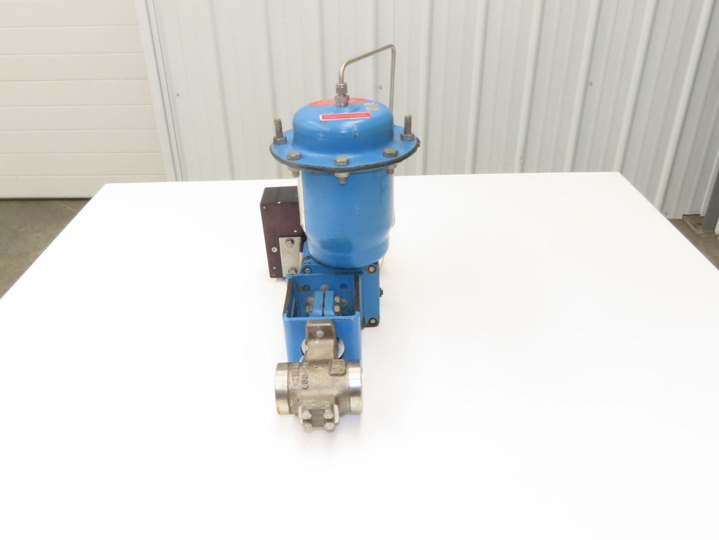 Jamesbury Quadra-Powr II QP1C/M 1" Segment SS Ball Valve Actuator & Positioner