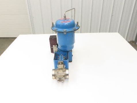 Jamesbury Quadra-Powr II QP1C/M 1" Segment SS Ball Valve Actuator & Positioner